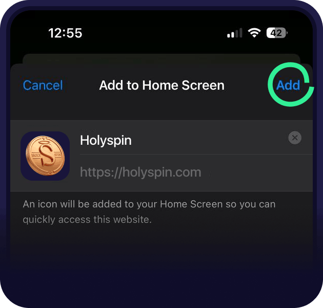 Click “Add”